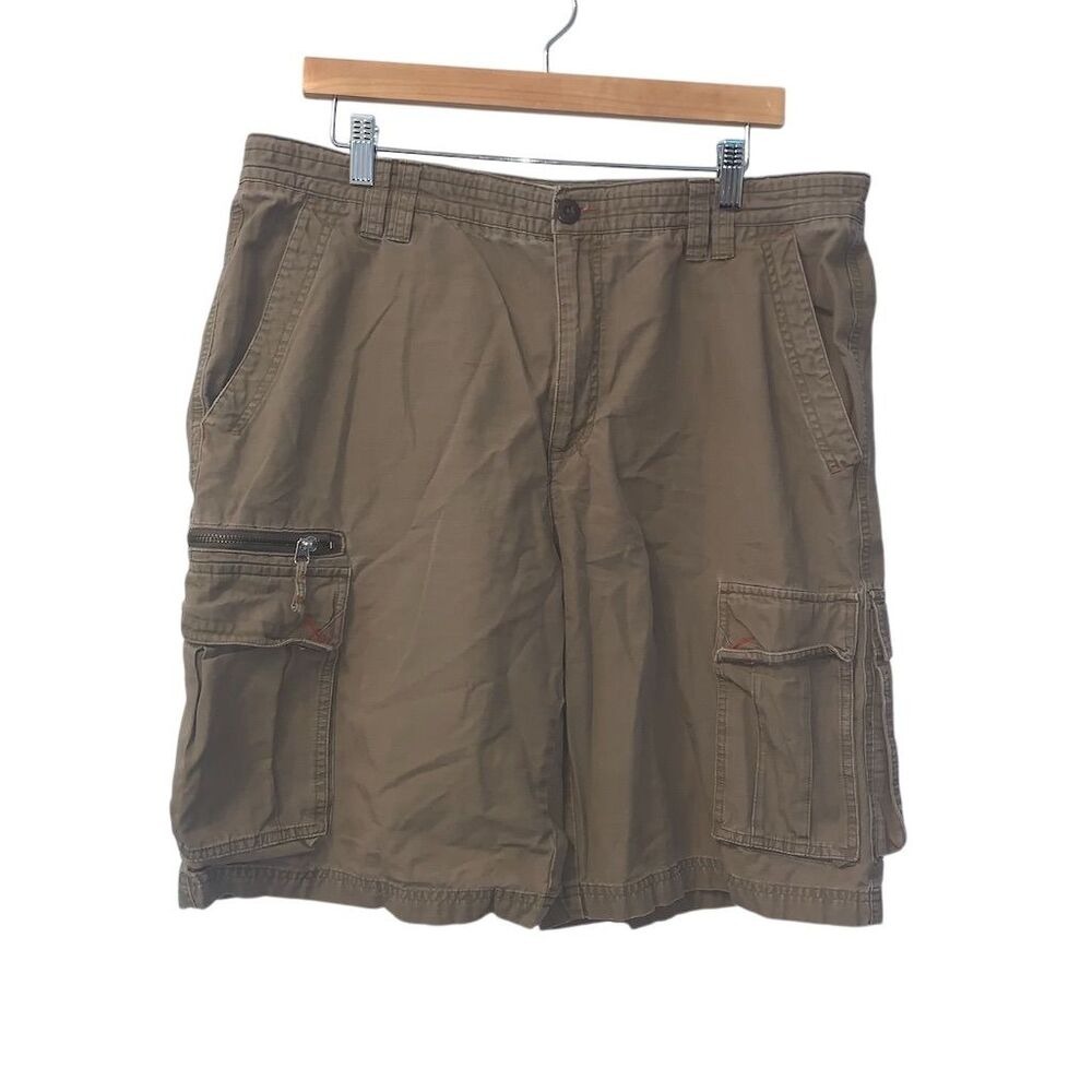 Columbia Men's Cargo Hiking Shorts Beige‎ Size 36 Casual Outdoor